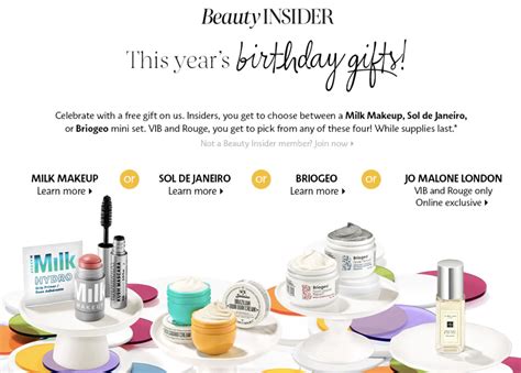 free gift sephora birthday